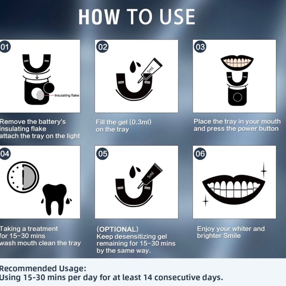 CHICY Teeth Whitening Kit with LED Light,Cooperate with New 35% Carbamid - Picture 7 of 7